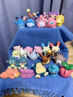 ポケットモンスターポケモンキッズ　指人形 可愛いソフトフィギュア 27体セット