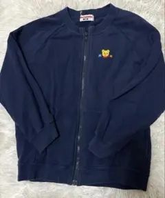 オールドミキハウス　ヴィンテージ　レトロ　ジャンパー　ジップパーカー　紺色120