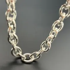 レトロ シンプル 刻印 シルバー 925 ブレスレット あずき チェーン 銀