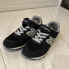 new balance 996 キッズスニーカー ブラック 18.5センチ