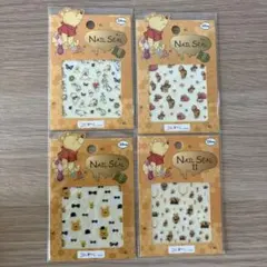 ディズニープーさん ネイルシールセット 2枚入り