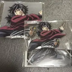 鬼滅の刃　冨岡義勇　炭治郎　かふぇくじ　A賞　A Bアクリルスタンド 鬼滅の刃 冨岡義勇 炭治郎 かふぇくじ A賞 A Bアクリルスタンド | Mercari