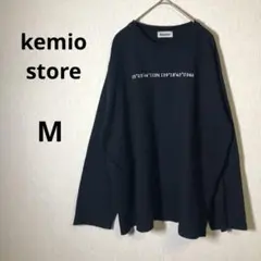 ケミオ kemio store TATOO メンズ M 長袖 ブラック ロンT