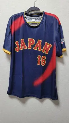 新品 WBC2026 16 【大谷翔平】ビジター TシャツXL 侍ジャパン 青のサムネイル