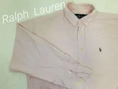 ⭐︎ 【Ralph Lauren】　ラルフローレン　ボタンダウンシャツ　ピンク