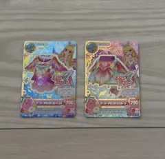 アイカツカード 星宮いちご マーメイドビスケスコーデ プレミアム 2枚