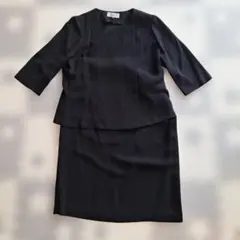 新品 LES MUES ブラック スカートスーツ