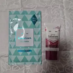 【新品未使用】Lululun フェイスマスク & シルクハンドクリームセット