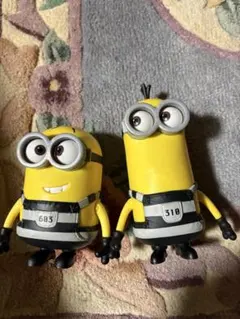 囚人服ミニオン　アクションフィギュア　怪盗グルー