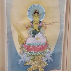不詳/作者不詳/仏画/大日如来図/布袋屋掛軸HC-726 - メルカリ