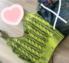 diesel ビスチェ　緑