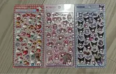 ハローキティ・マイメロディ・クロミ ボンボンドロップシール