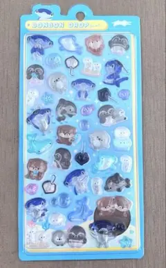 ボンボンドロップシール　四国水族館限定