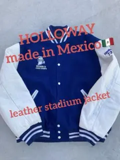 【ビッグサイズ】HOLLOWAY レザースタジャン 　made inMexico