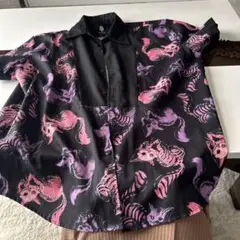 Drug honey スケルトンキャットシャツ