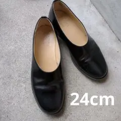 24cm HARUTA × CLANE FLAT SHOES