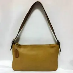 良品COACH [オールド・コーチ] ハンドショルダーバッグ オールレザー