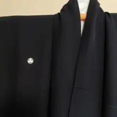 着物 喪服 五つ紋　長襦袢付き　シミあり