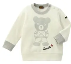 ミキハウス mikihouse ダブルビー Bくんプリント長袖トレーナー