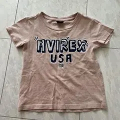 AVIREX USA✴︎Tシャツ✴︎S✴︎くすみピンクのサムネイル