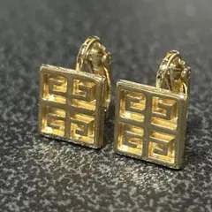 美品✨GIVENCY ジバンシー 4G ロゴ モチーフ ゴールド イヤリングのサムネイル