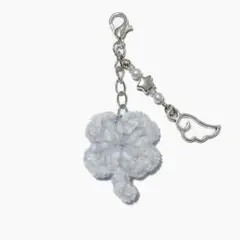 クローバー チャーム キーホルダー ウィッシュコア【C3-4】