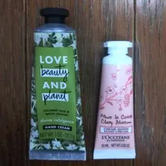 ロクシタン Love beauty and planet ハンドクリーム セット