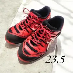 【新品未使用！】アシックス安全靴 WINJOB CP103 レッド23.5センチ ASICS アシックス asics 安全靴 ウィンジョブ CP103 安全