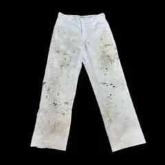 Dickes ペンキペインターパンツ ディッキーズ 白 W84 Dickies ホワイトペインターパンツ - Fresh Service NECESSARY