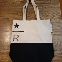 STARBUCKS RESERVE トートバッグ ベージュ/ブラック