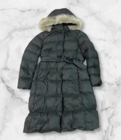 ミッフィー☆R 様UNIQLO ライトウェイトダウンフーデットコートL黒ダウン