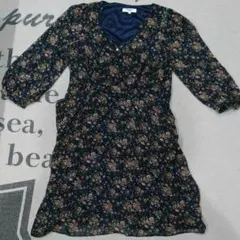 ワンピース　花柄　ナチュラルビューティーベイシック