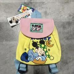 ディズニー　ミッキー　レトロ　ビンテージ　ベビーリュック　ミッキーズコレクション