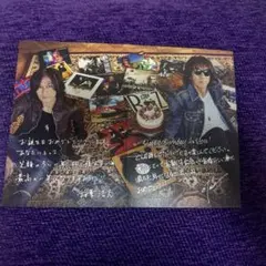 B'z  ハッピーバースデーカード&2022年サマグリ&クリスマスカード