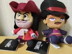 ディズニー ヴィランズ ぬいぐるみ マスコット 2種セット