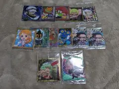 ◯新品◯　ワンピースウエハースシール　　　　　　まとめ売り　12種　13枚セット