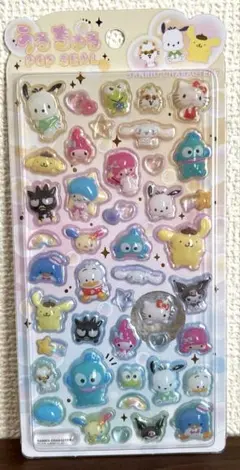 国内正規品◎サンリオ うるちゅるポップシール サンリオキャラクターズ