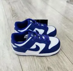 NIKE DUNK LOW TD ブルー ホワイト スニーカー未使用のサムネイル