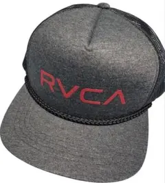 RVCA ルーカ メッシュキャップ グレー×ブラック