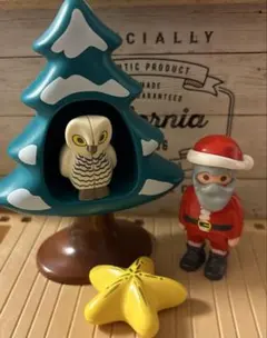 新品プレイモービル ジュニア　サンタクロースとクリスマスツリー　フクロウ