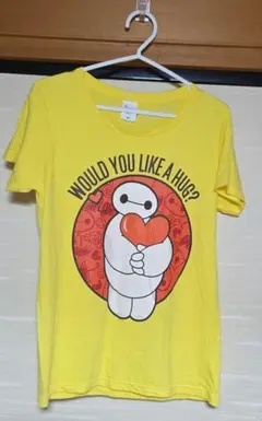 ディズニー ベイマックス Tシャツ イエロー