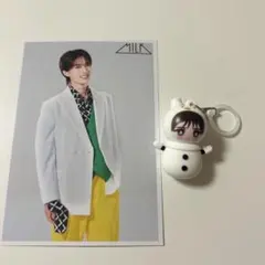 M!LK ゆきだるまめじるしチャーム 生写真 山中柔太朗