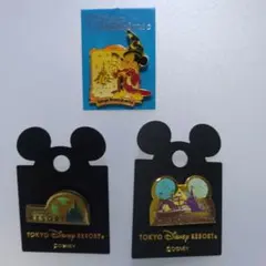 東京ディズニーランド 10周年 ピンバッジ 緑 2026年最新】ディズニーランド10周年記念ピンバッチの人気アイテム