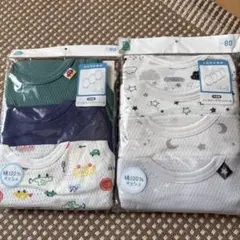 ノースリーブロンパース 80 男の子　男児　綿100%