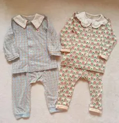 モイモルン パジャマ2セット ルームウェア セットアップ ベビー