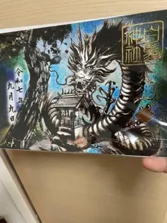 一龍院 沙漣 見開き書置き 御朱印 「夏 赤龍」 - メルカリ