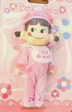 新品未開封不二家 Baby Peko ペコちゃん 人形 マスコット60周年記念