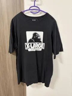 【匿名配送】XLARGE ロゴ Tシャツ Lサイズ ブラック