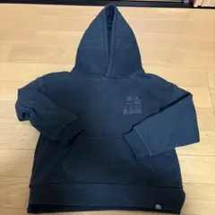 CAMP7 ブラック フード付きパーカー