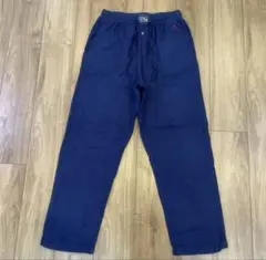 ラルフローレン イージーパンツ 赤ポニー刺繍 ネイビー